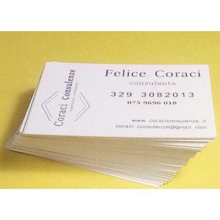 Biglietti da visita 150pz